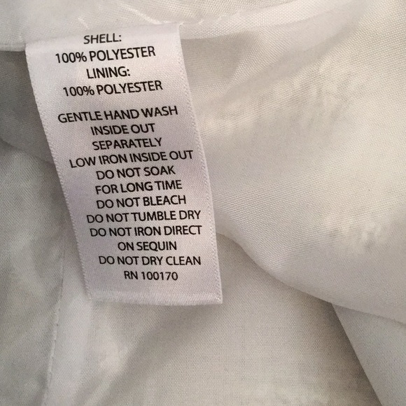 Kenar ivory skirt with sequins - Picture 4 of 4